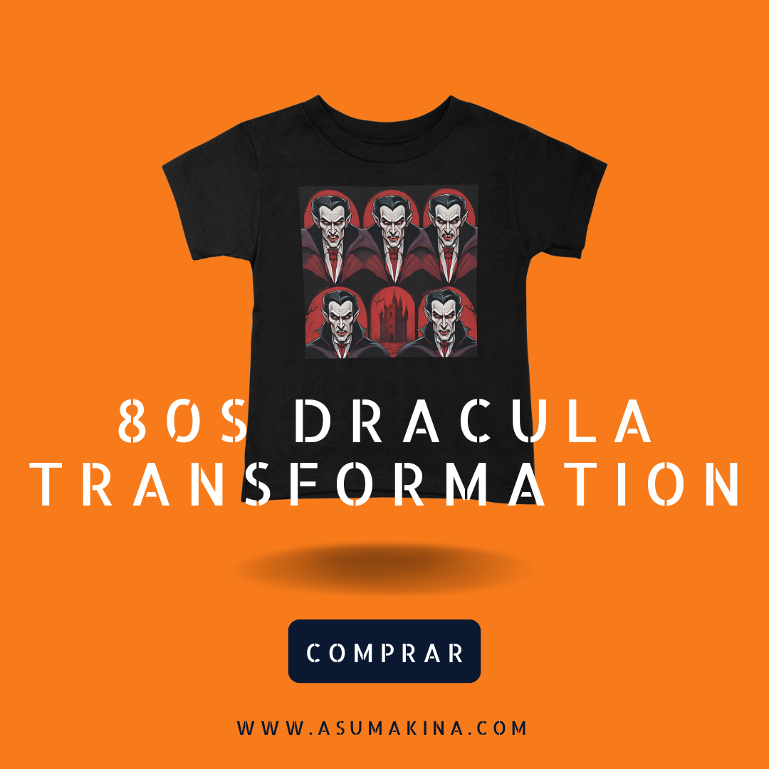 80s Dracula Transformation | T-Shirt