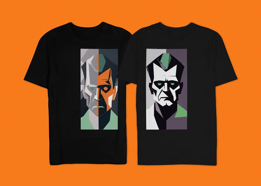 Two Faces Frankenstein | T-Shirt Unisex