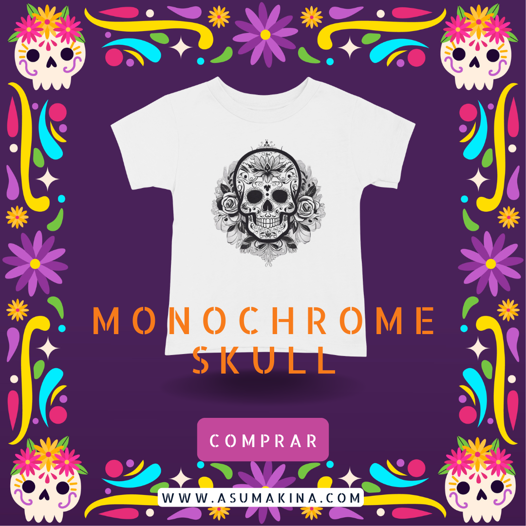 Monochrome Skull | T-Shirt Unisex