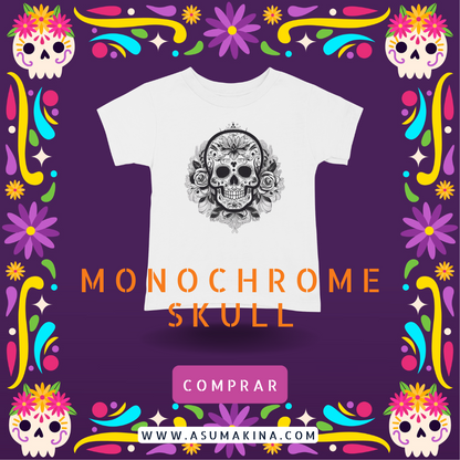 Monochrome Skull | T-Shirt Unisex