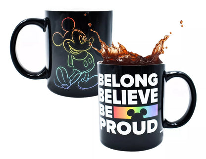 Taza Cerámica Disney Mickey Pride Be Proud Lgbt Love C/ Caja