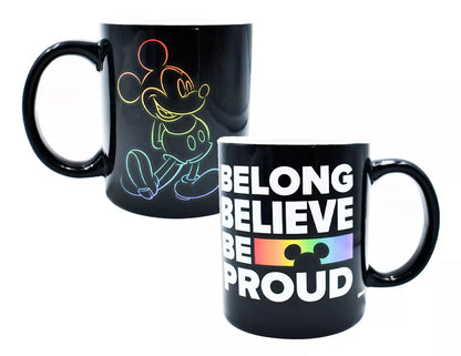 Taza Cerámica Disney Mickey Pride Be Proud Lgbt Love C/ Caja