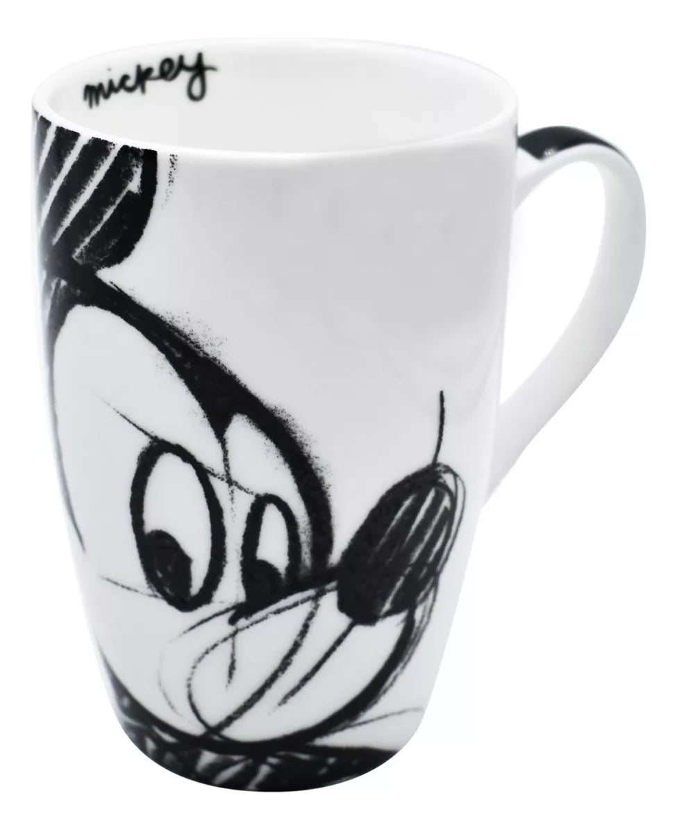 Taza Fun Kids Disney Mickey Sketch Porcelana 500ml