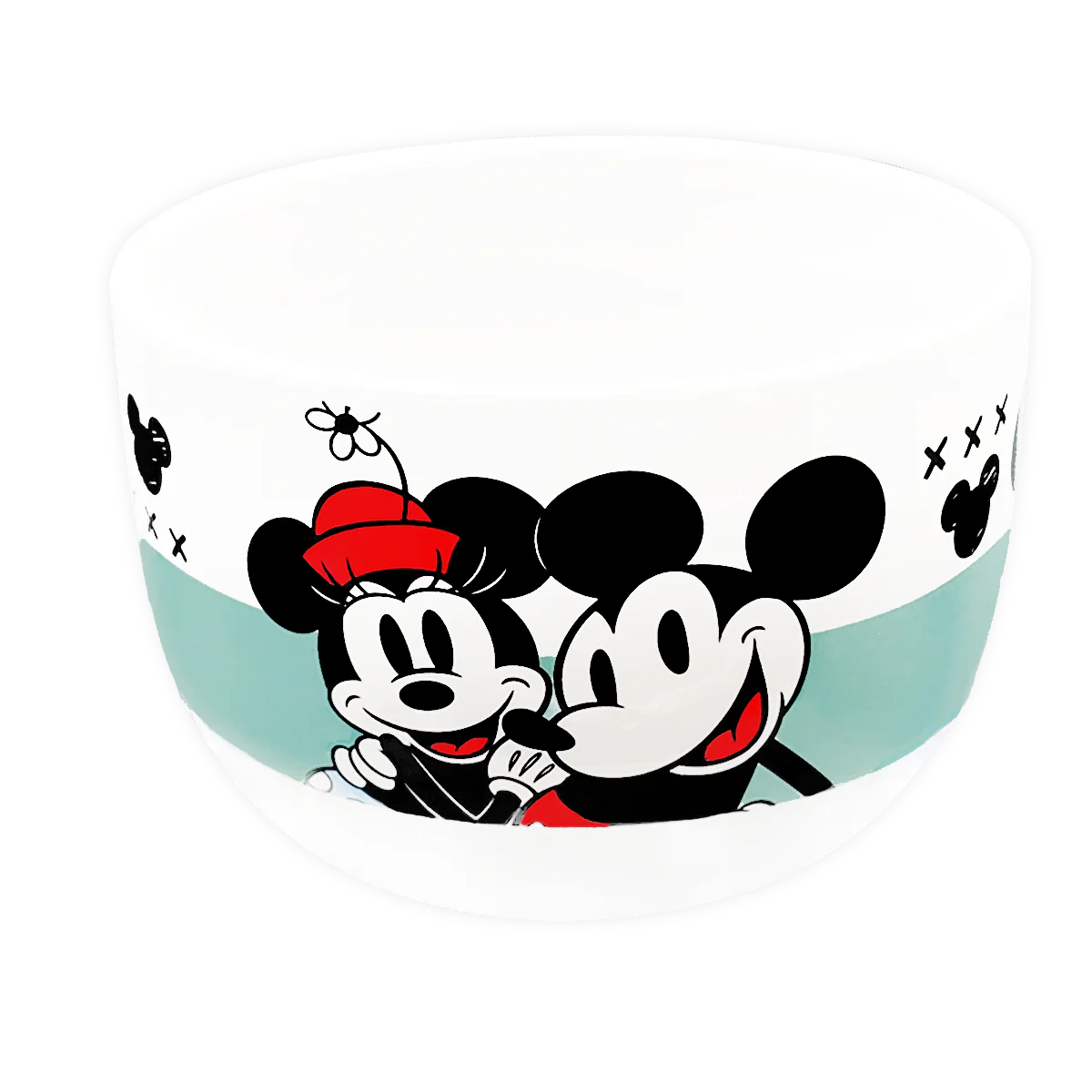 Taza Jumbo Blanca con azul Fun Kids Disney Mickey & Minnie Mouse Ceramica 820ml