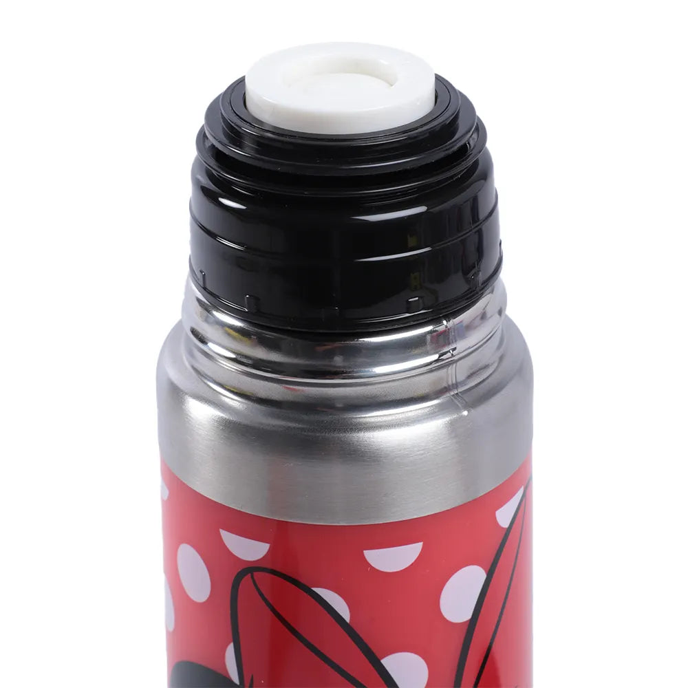 Termo Alto Bala Rojo Fun Kids Disney Minnie Mouse 500ml