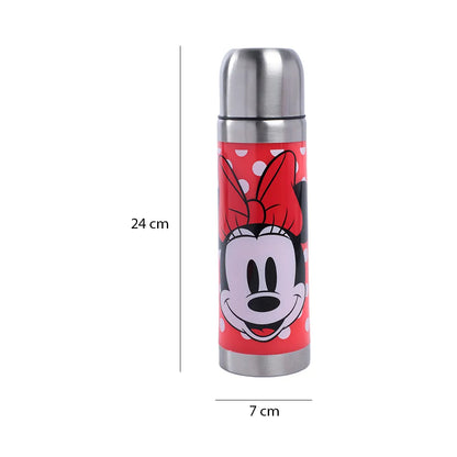 Termo Alto Bala Rojo Fun Kids Disney Minnie Mouse 500ml