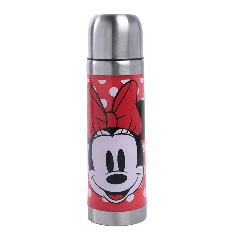 Termo Alto Bala Rojo Fun Kids Disney Minnie Mouse 500ml